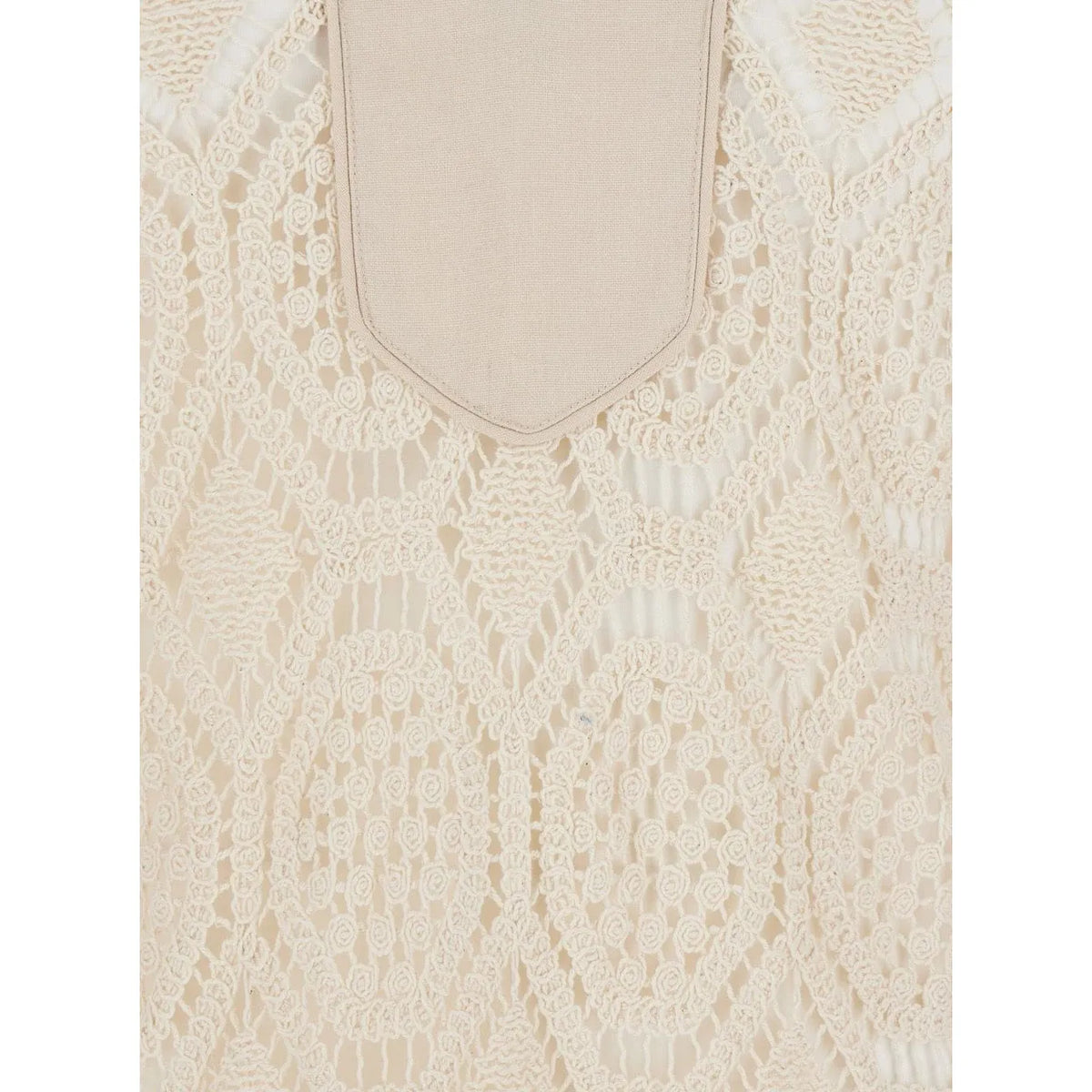 Miss June -Baley Knitted Dress- Beige