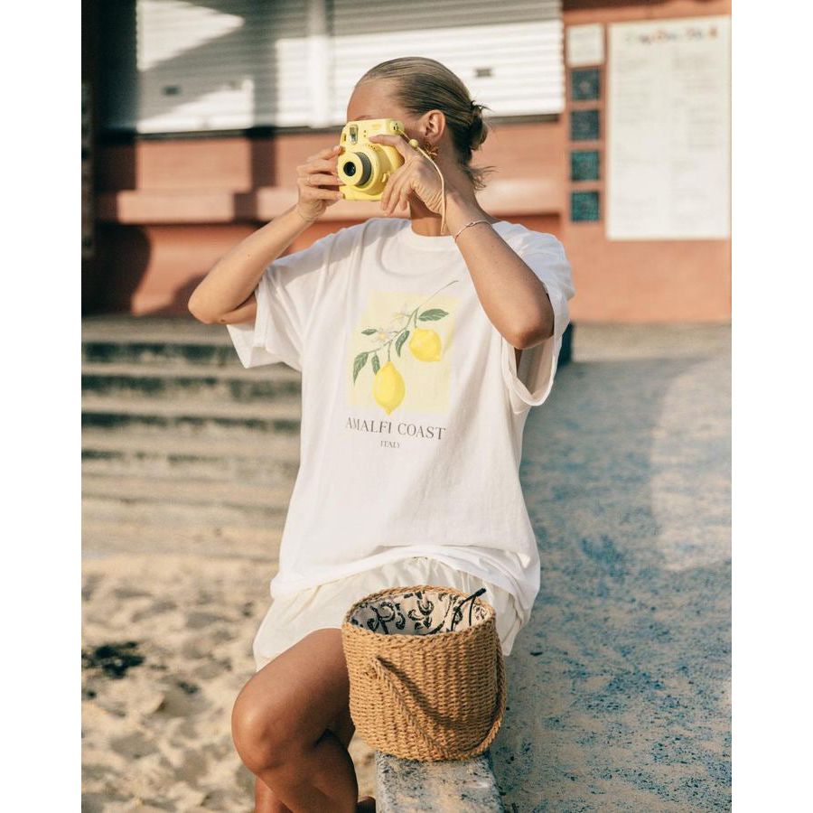 Amalfi tee - White