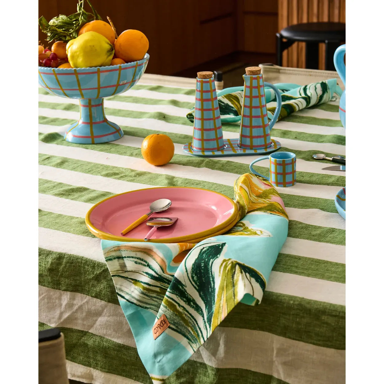 CALLAWAY TARTAN OIL AND VINEGAR SET