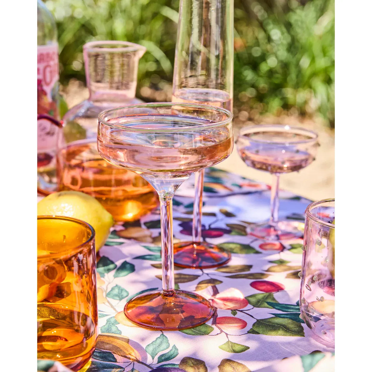 MARSHMALLOW AND MARMALADE MARGARITA GLASS 2P SET