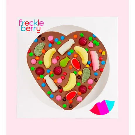 Giant Lolly Pizza Heart: Milk Chocolate