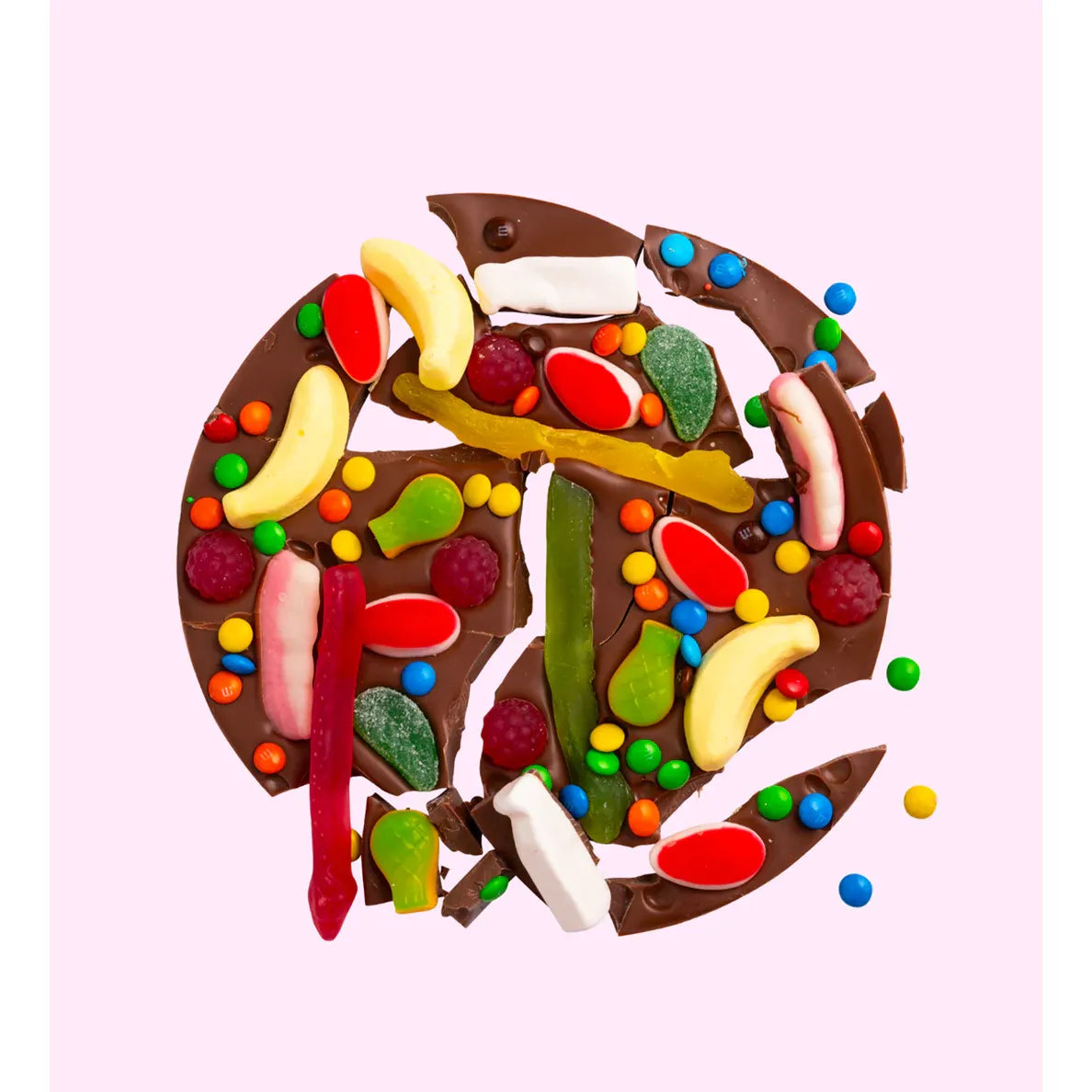 Giant Lolly Pizza - You're Awesome -Milk Chocolate