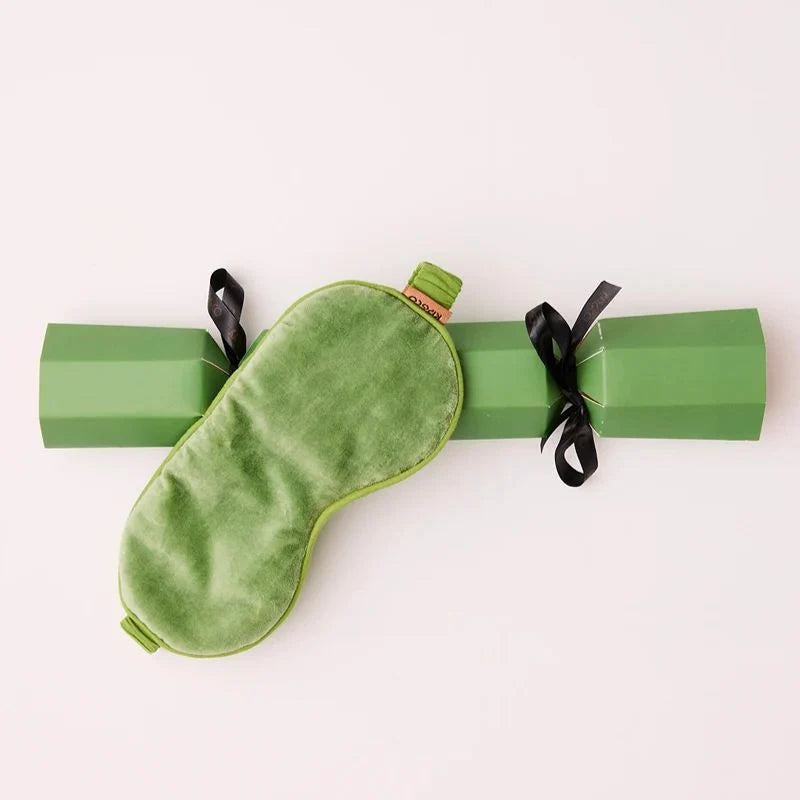 Pesto Velvet Eye Mask