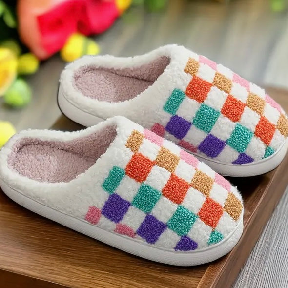 Checkmate Slippers -Multi