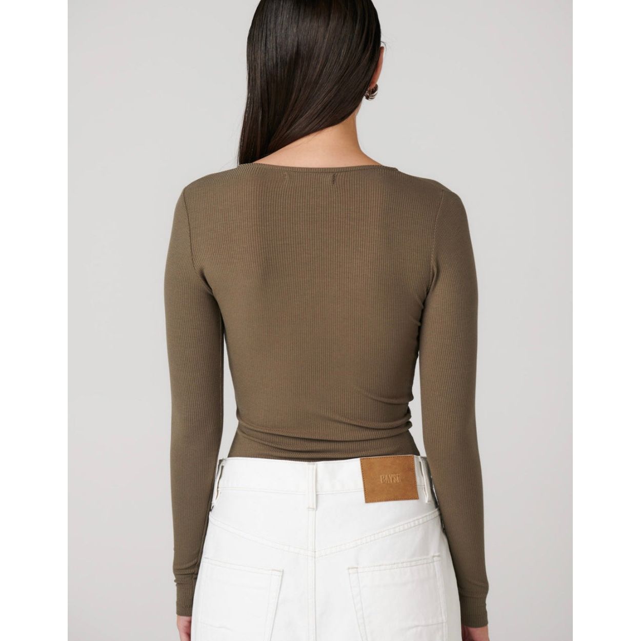 BAYSE BRAND-LARA BODYSUIT - KHAKI