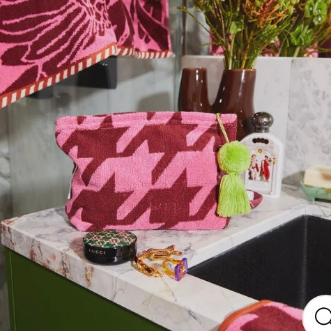 VINITA TERRY POUCH =- COSMOS SMALL