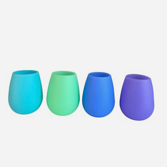 FEGG + OUTDOOR TUMBLER SET OF 4 MARINE