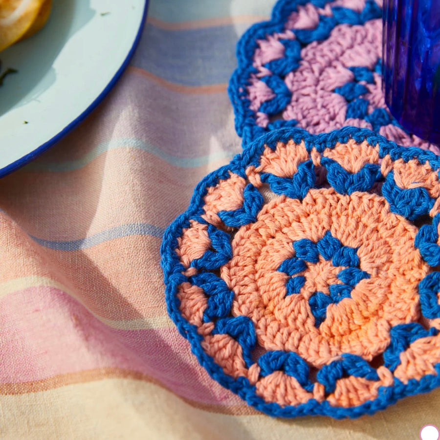 ADITI CROCHET COASTER SET