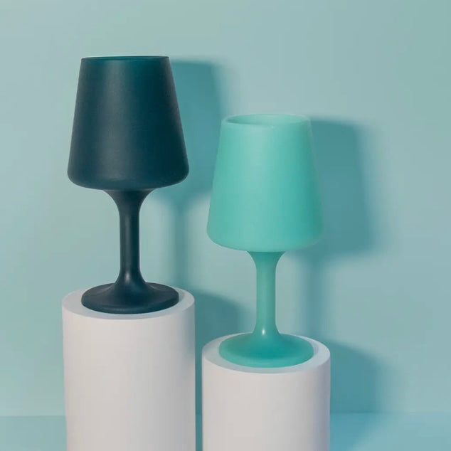 Mist + Ink | Swepp | Silicone Unbreakable Wine Glasses