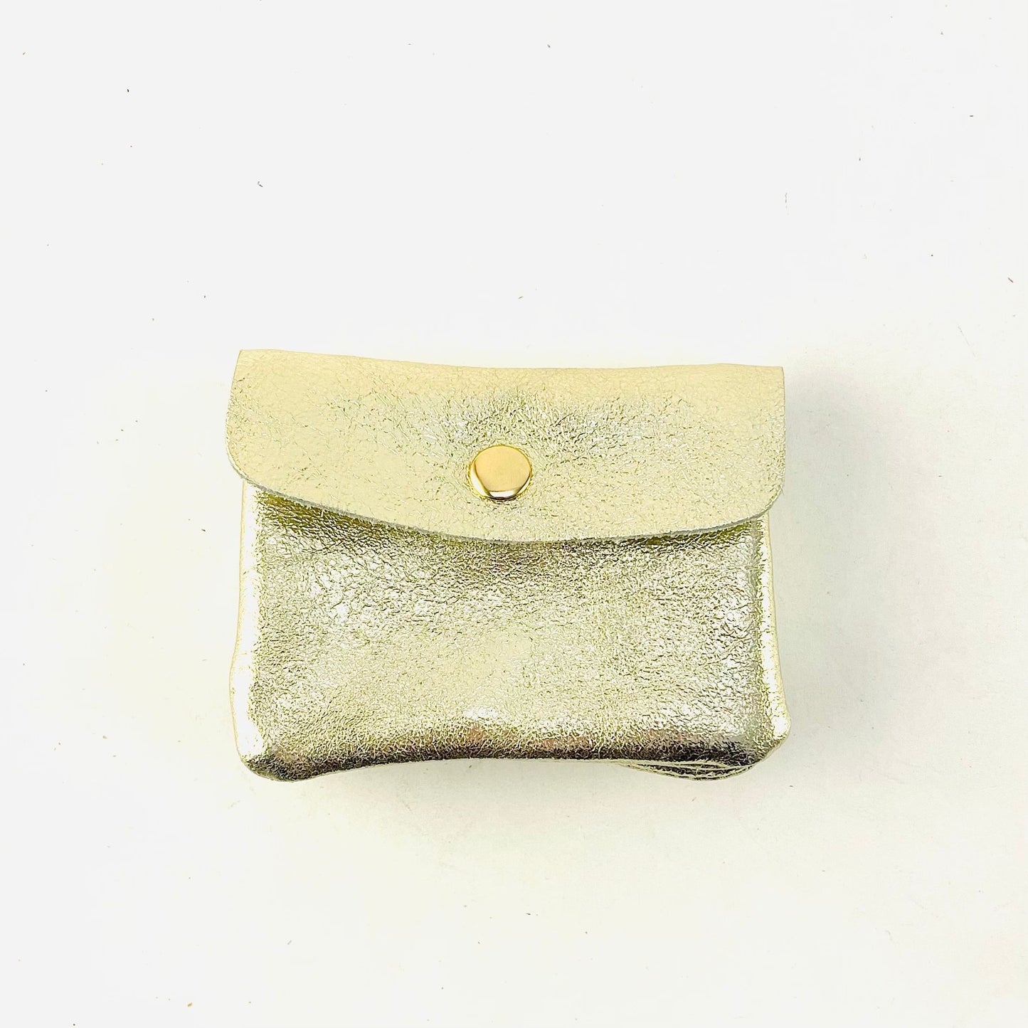 LOLA PURSE -GOLD METALLIC LEATHER