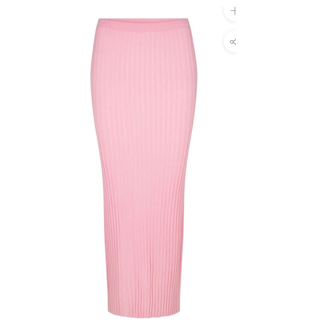 MOON RISE KNIT SKIRT-PEONY
