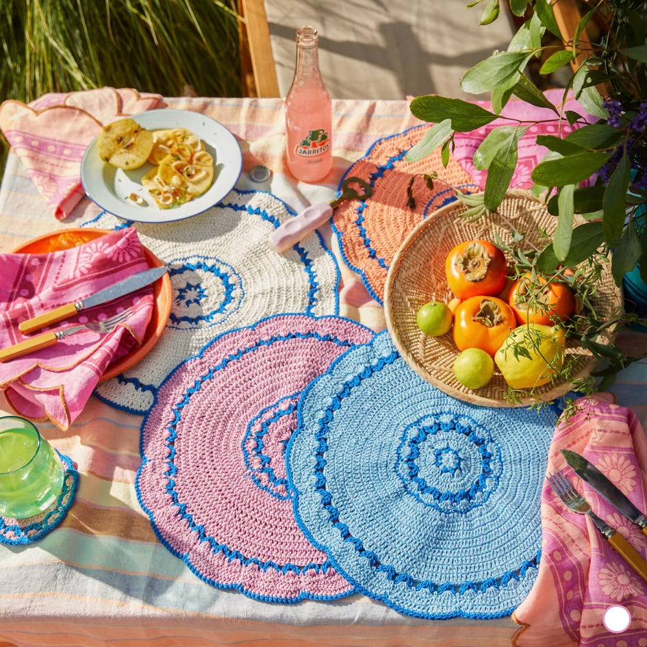 ADITI CROCHET PLACEMAT SET