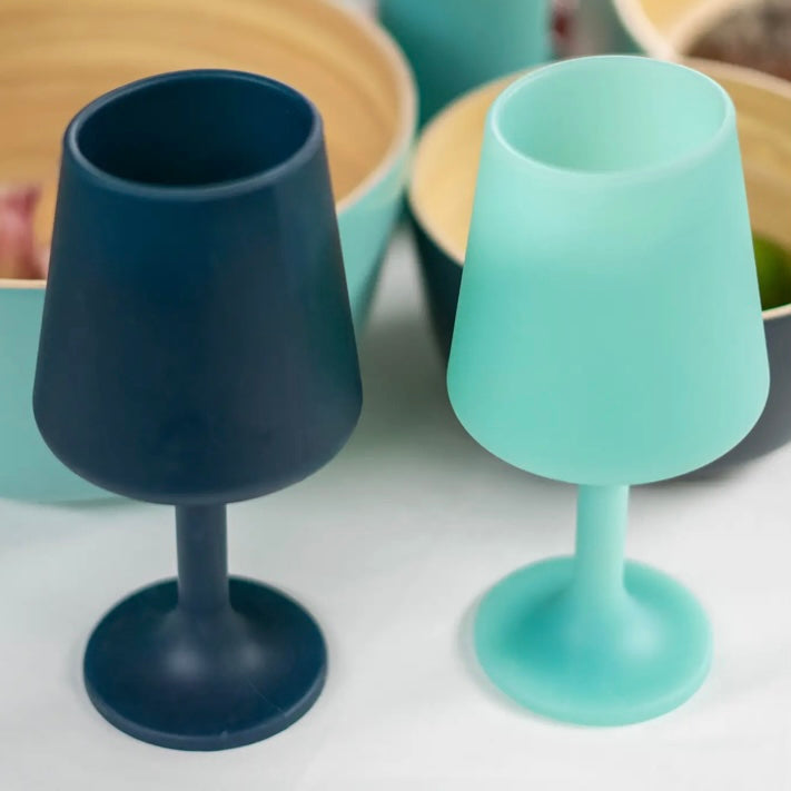 Mist + Ink | Swepp | Silicone Unbreakable Wine Glasses