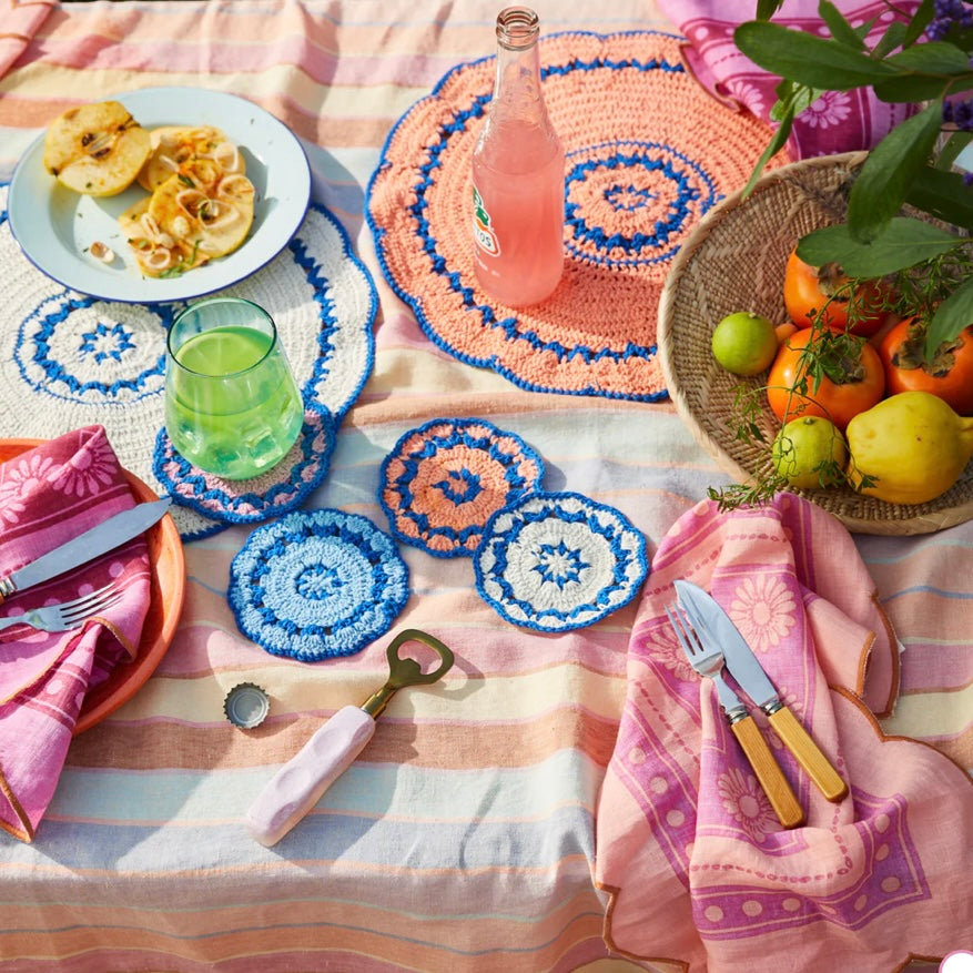 ADITI CROCHET COASTER SET