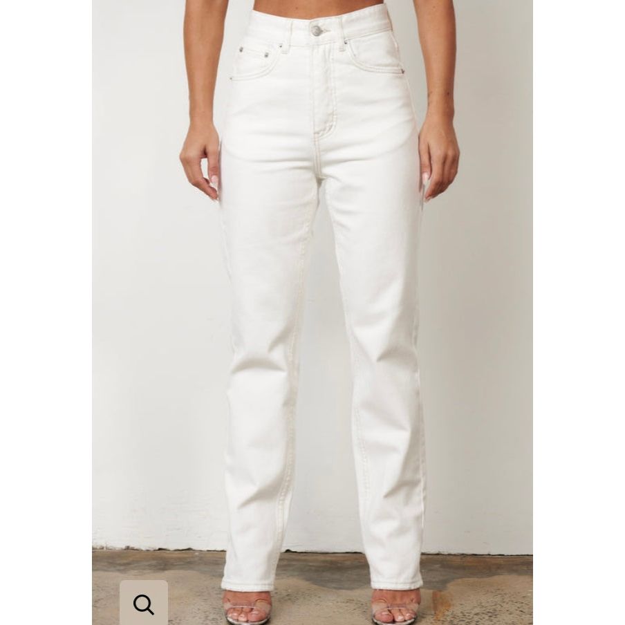 BAYSE BRAND - TYLER DENIM - GEISHA WHITE