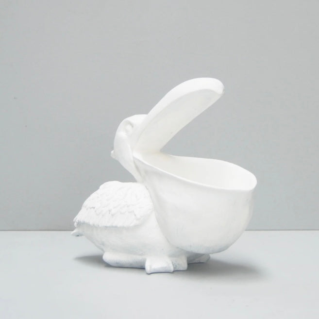 Pablo the Pelican Bowl - White