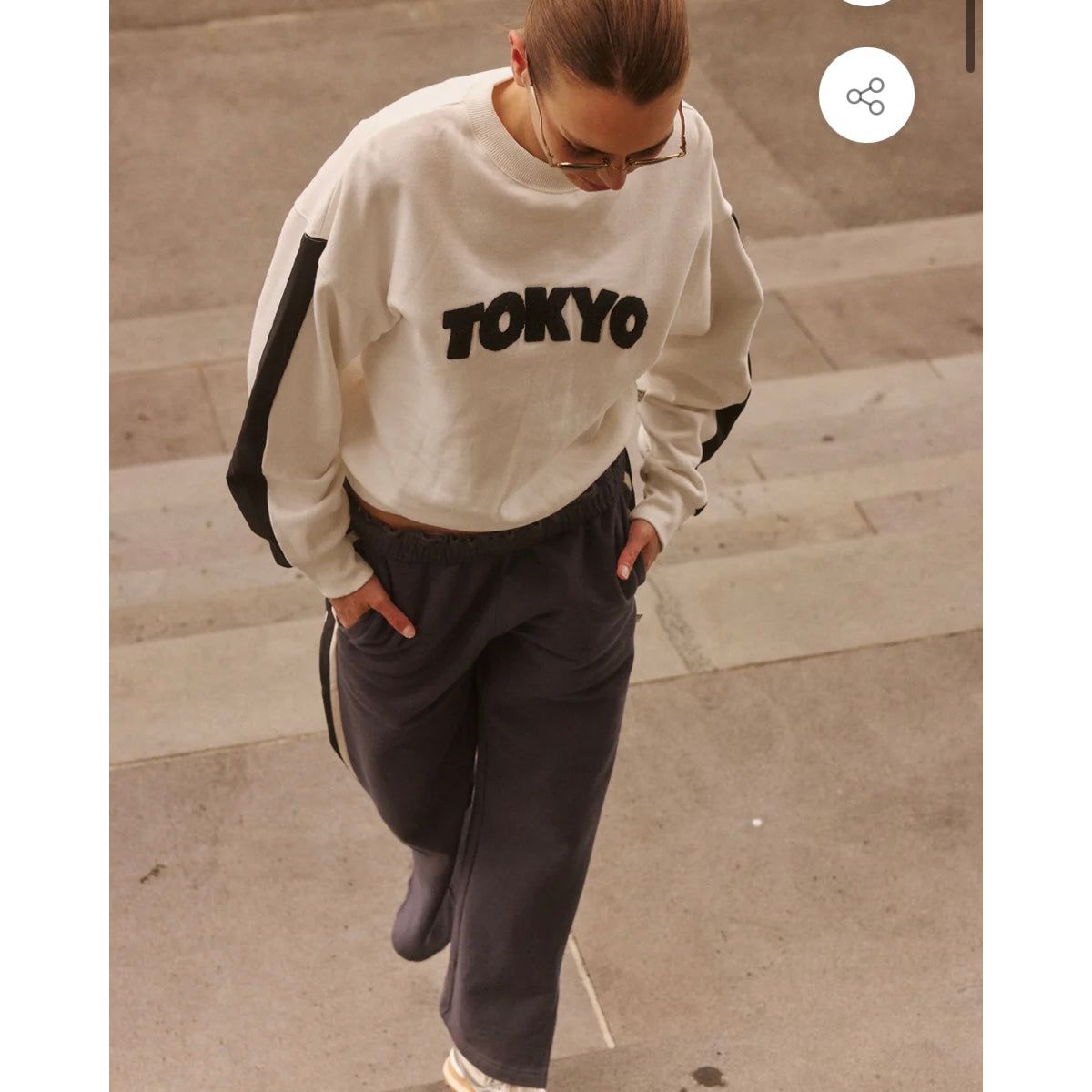 TOKYO SWEATSHIRT WARM WHITE