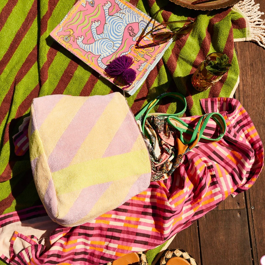 JARITA TERRY POUCH - MAUVE