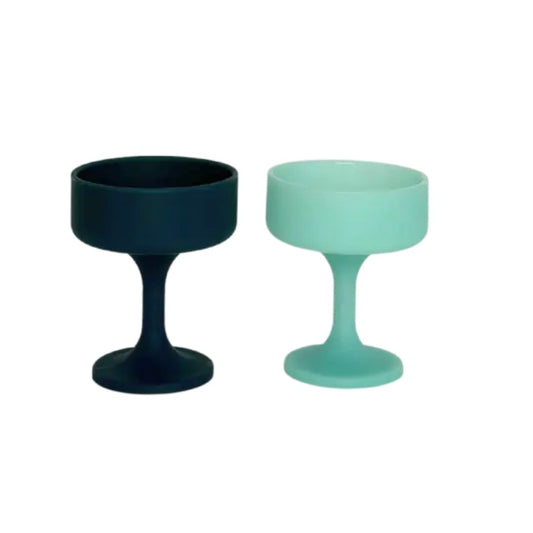 MIST + INK | MECC | SILICONE UNBREAKABLE COCKTAIL GLASSES