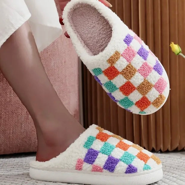 Checkmate Slippers -Multi