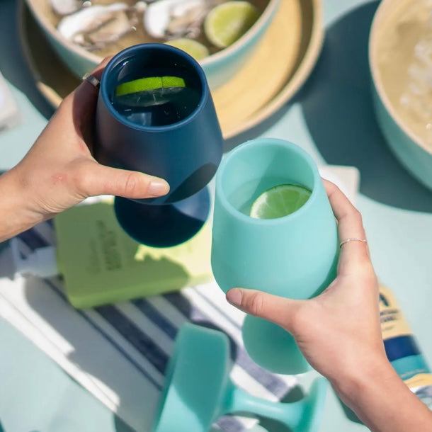 Mist + Ink | Swepp | Silicone Unbreakable Wine Glasses