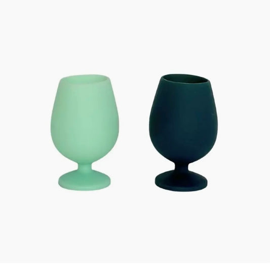 Mist + Ink | Stemm | Silicone Unbreakable Wine Glasses