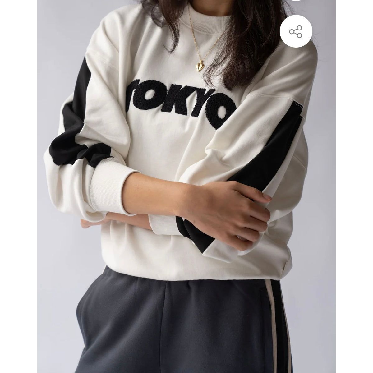 TOKYO SWEATSHIRT WARM WHITE