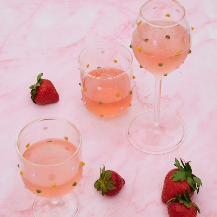 SMARTIE PARTIE SHORT TUMBLER GLASS 2P SET