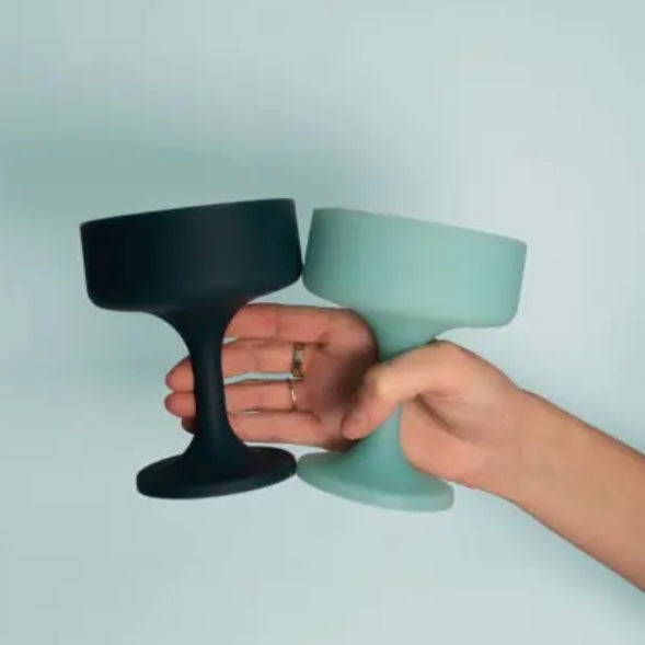 MIST + INK | MECC | SILICONE UNBREAKABLE COCKTAIL GLASSES