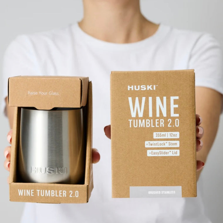 Huski Wine Tumbler 2.0-White