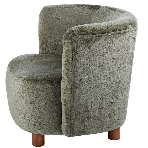 ANDI CRUSHED VELVET ARMCHAIR -SAGE- PRE ORDER