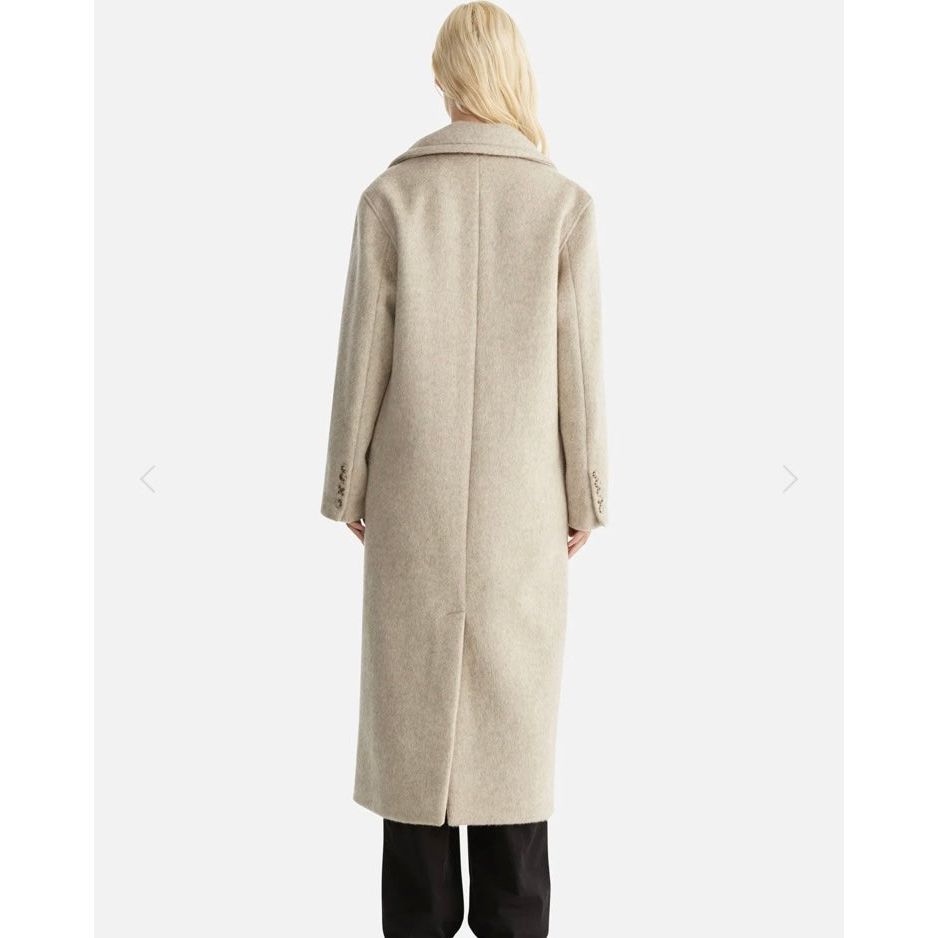 ENA PELLY- LANA WOOL COAT- BIRCH