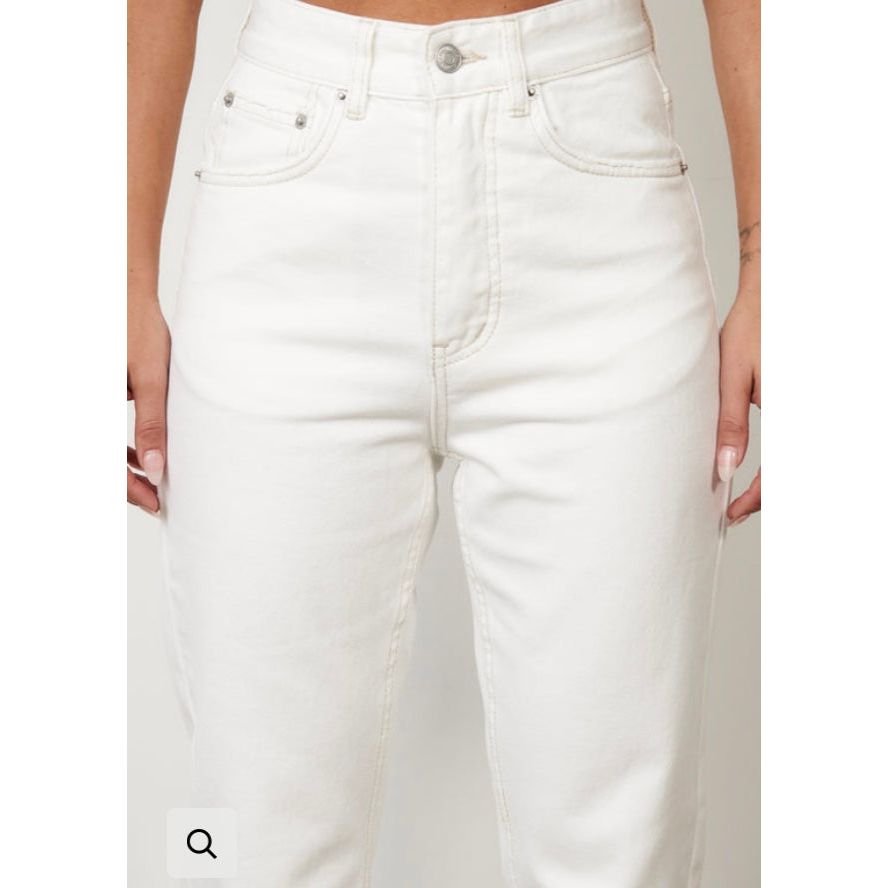 BAYSE BRAND - TYLER DENIM - GEISHA WHITE