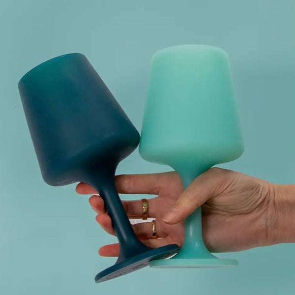 Mist + Ink | Swepp | Silicone Unbreakable Wine Glasses