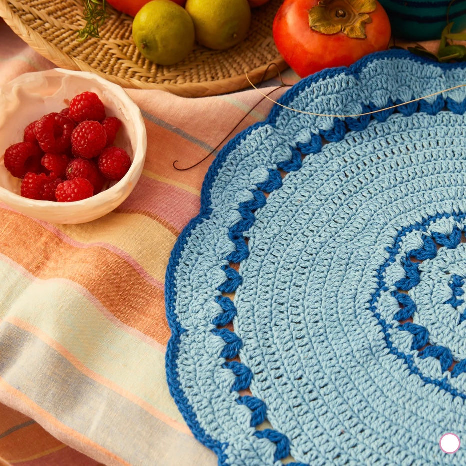 ADITI CROCHET PLACEMAT SET