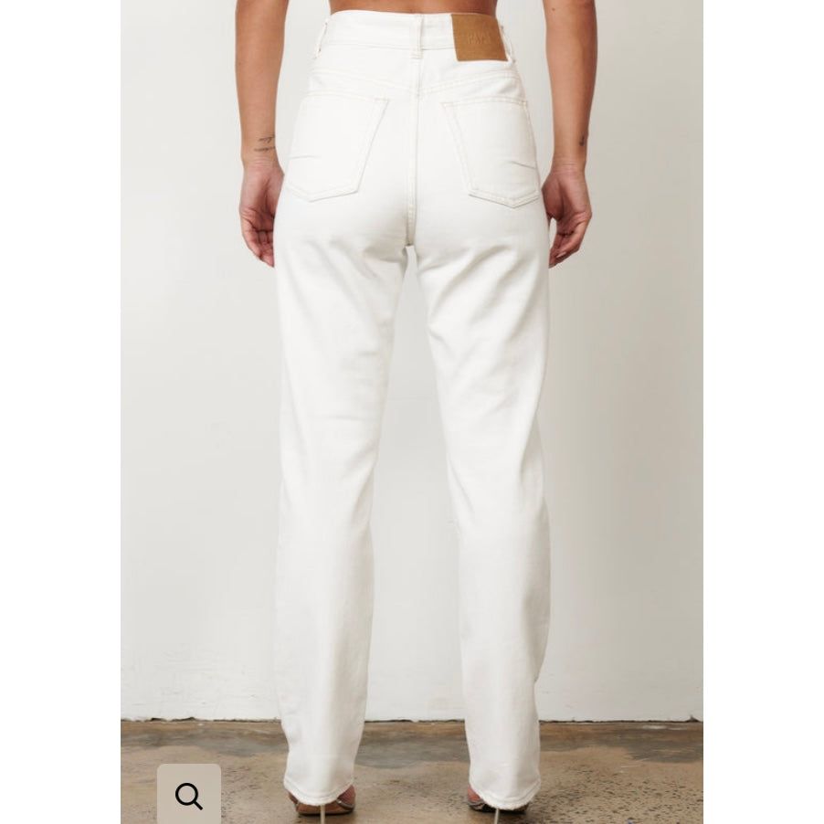 BAYSE BRAND - TYLER DENIM - GEISHA WHITE