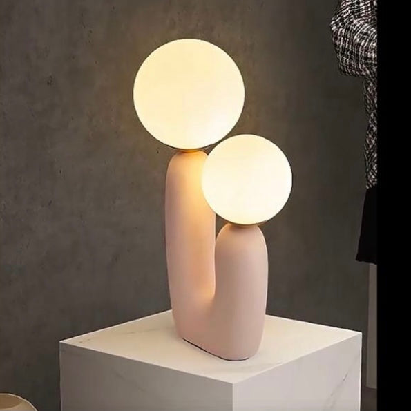 Duo Table Lamp -Blush