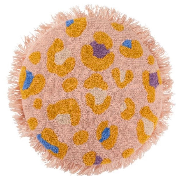 Sage & Clare Hilaire Punch Needle Cushion Peach