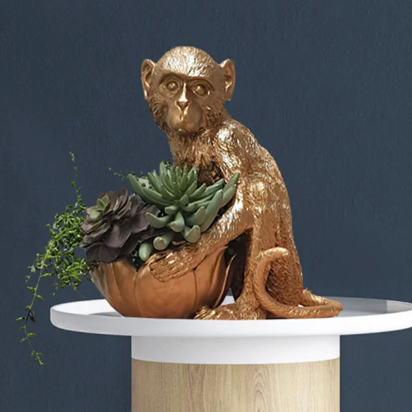 Marlon Monkey Bowl Gold-PRE ORDER