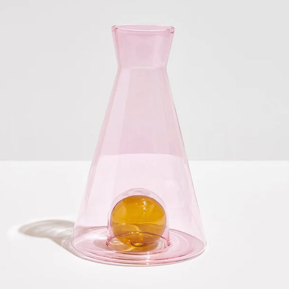 VICE VERSA CARAFE - PINK + AMBER