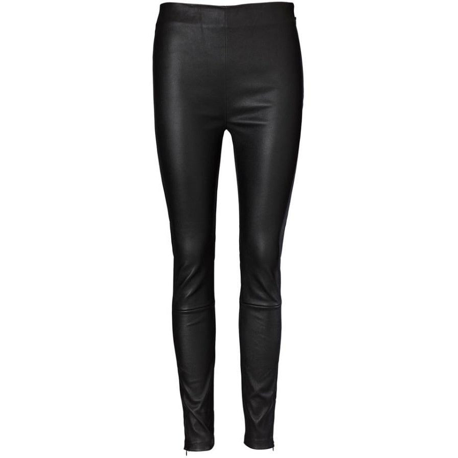 Genuine Leather Stretch Leggings