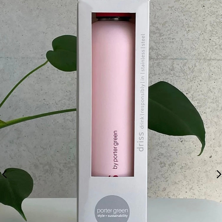 Driss | Insulated Stainless Steel Bottle | Lucena -cherry + blush-