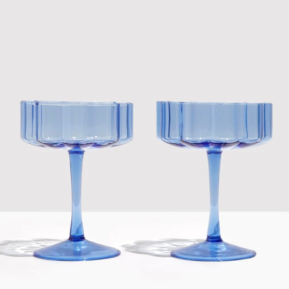 FAZEEK- TWO x WAVE COUPE GLASSES - BLUE
