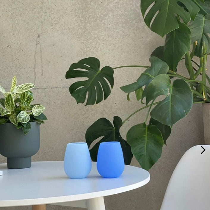 Fegg | Unbreakable Silicone Tumblers | Catania-sky + kingfisher