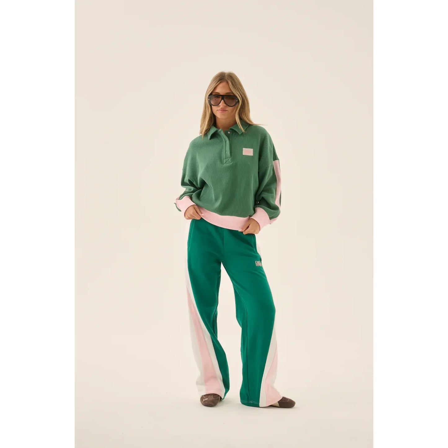 MALLORCA TRACKPANT-SEA GREEN