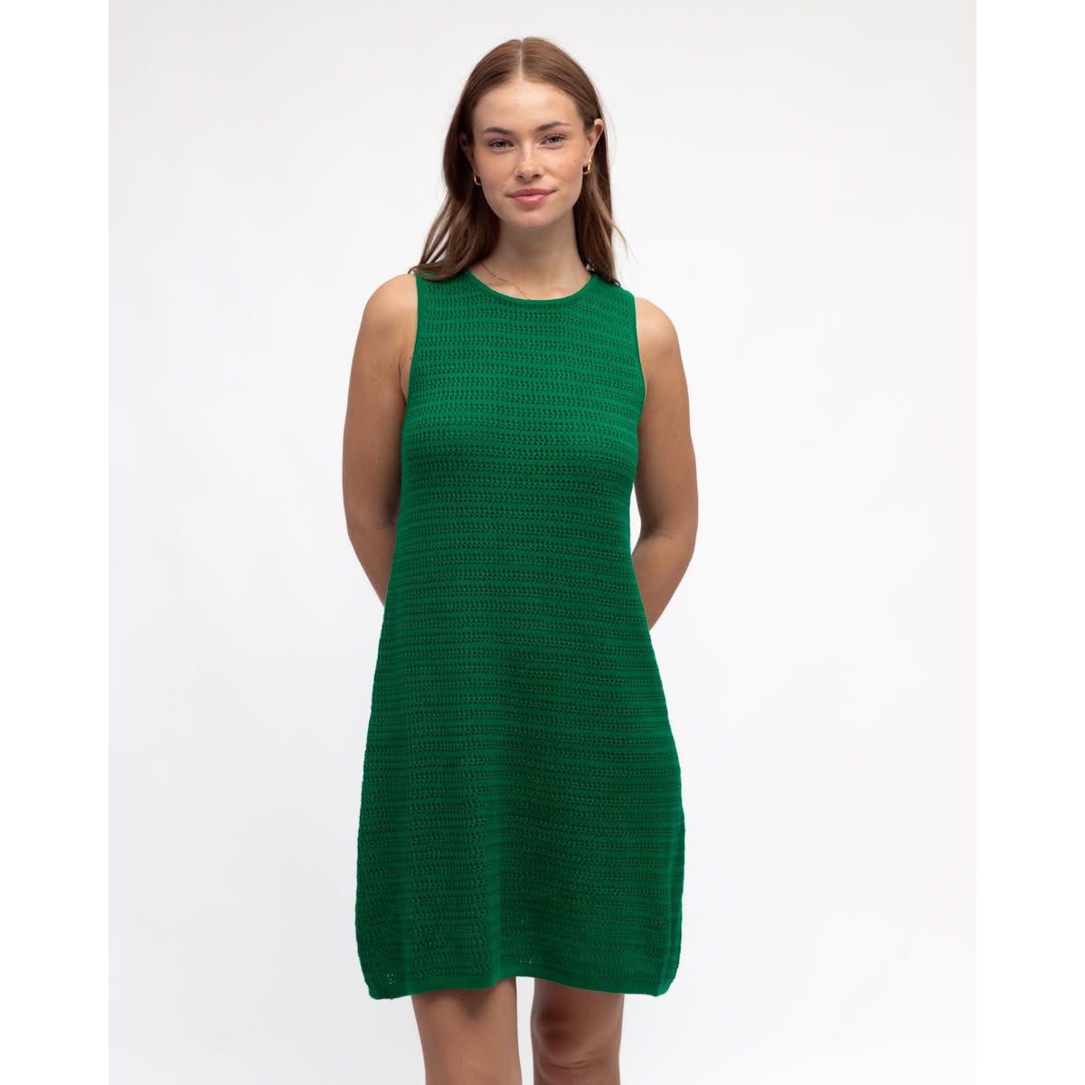 Polly Knit Dress- Emerald