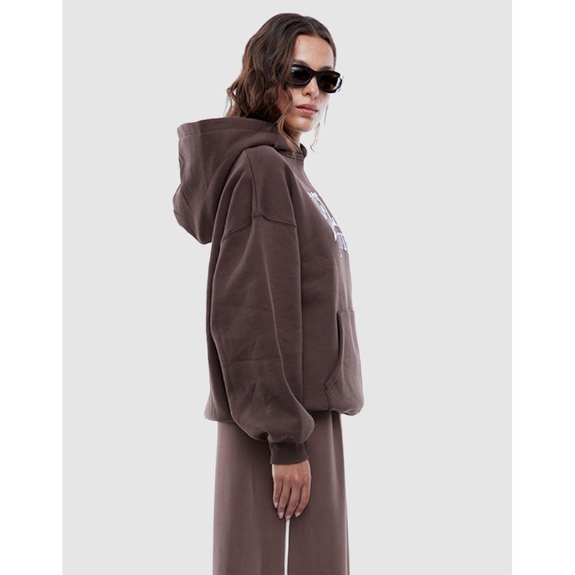Ena Pelly-Pelly Studio Hoodie-Mocha