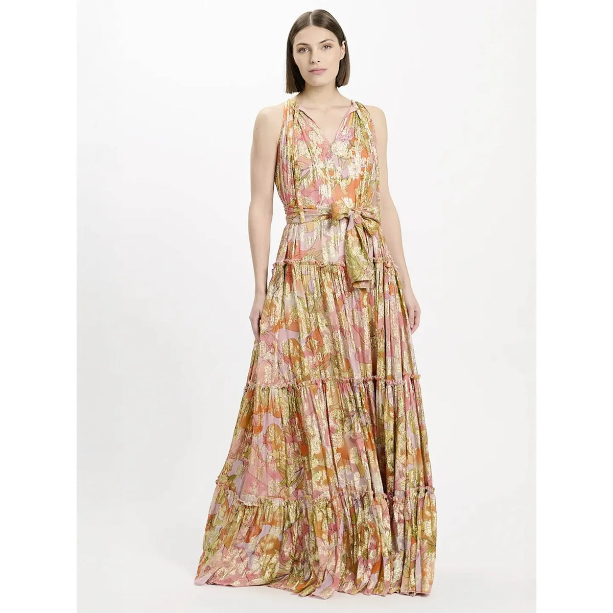 Miss June- Brooke Dress- Multi