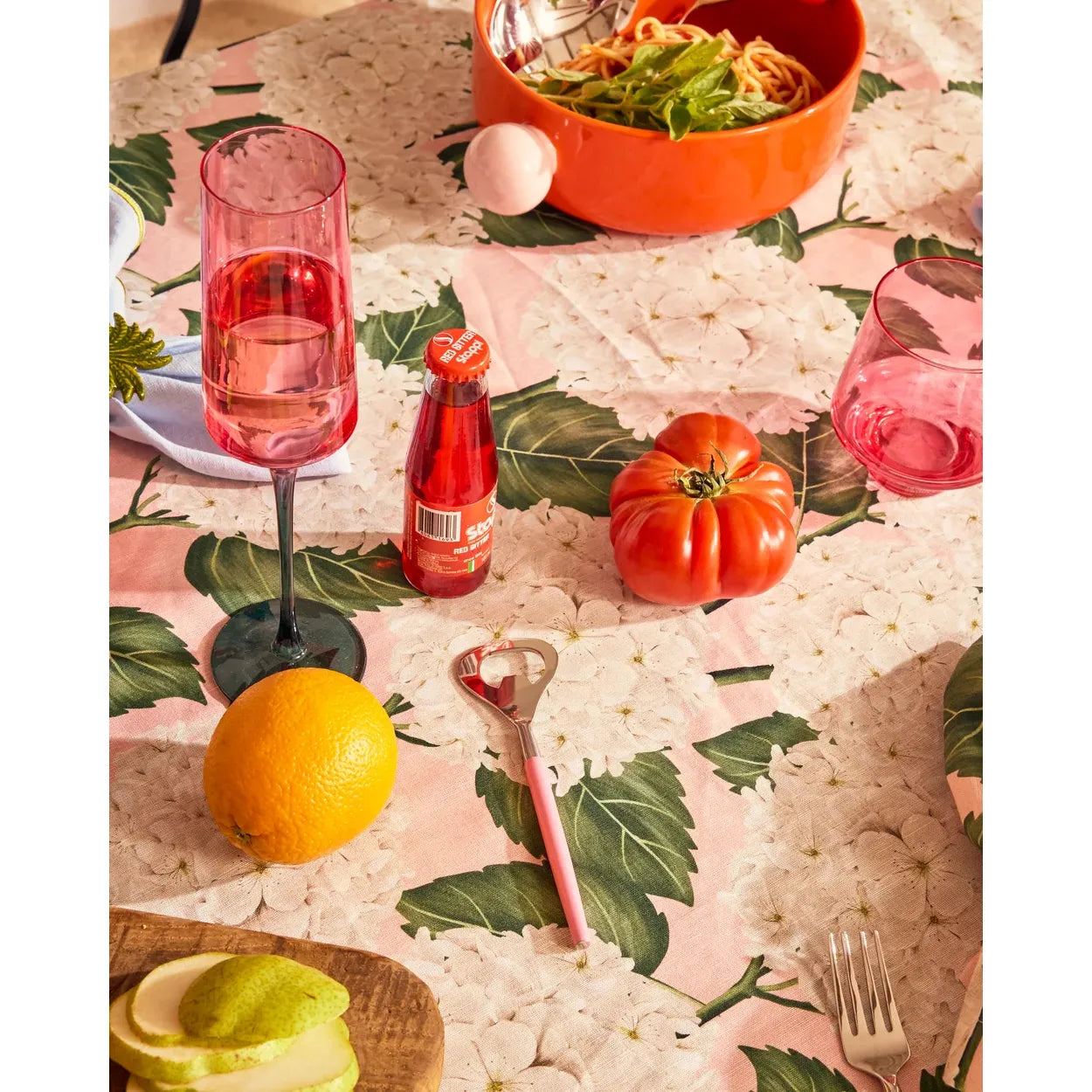 ISLE OF PINK CHAMPAGNE GLASS 2P SET