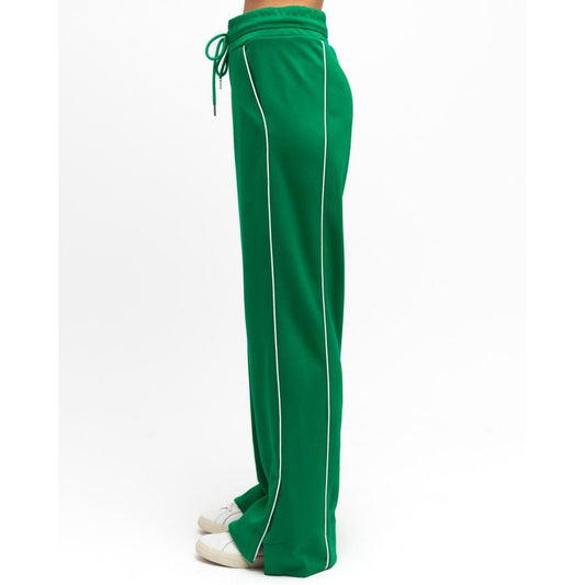 Rudie Trackpant - Green & White Stripe